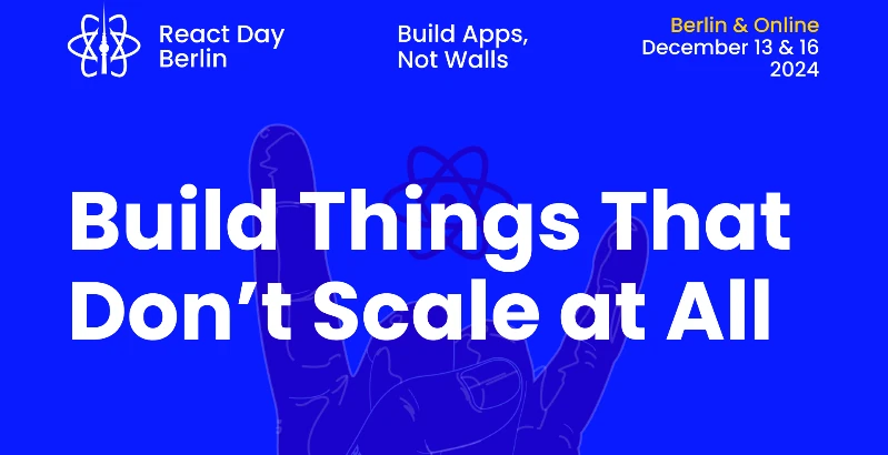 Build Things That Don't Scale at All